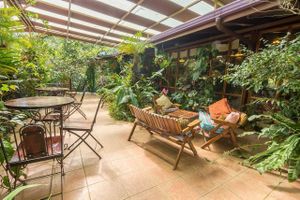 Porch at Lands in Love - Vegan Hotel & Resort in Alajuela