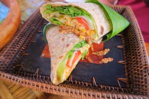 Pumpkin Curry Wrap at Pituq - Ikan Duyung in 