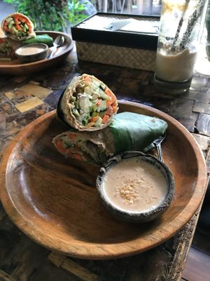 White Bean Hummus Wrap at Pituq - Ikan Duyung in 