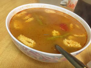 Tom Yam Soup at Cheng Si Jie Thai Private Kitchen 鄭​師姐泰式素食私房菜 in Kowloon
