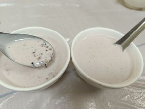 Sweet coconut milk porridge , warm at Cheng Si Jie Thai Private Kitchen 鄭​師姐泰式素食私房菜 in Kowloon