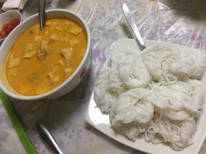 Laksa at Cheng Si Jie Thai Private Kitchen 鄭​師姐泰式素食私房菜 in Kowloon