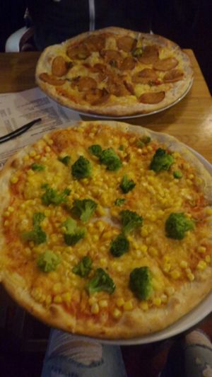 pizza at All Inclusive Pub in Bratislava