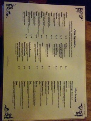 Description of proteins and vegan cheeses. at All Inclusive Pub in Bratislava