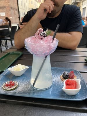 Cocktail Tiffany (da chiedere vegan, altrimenti ha la meringa)  at Smile Tree Cocktail Bar in Turin