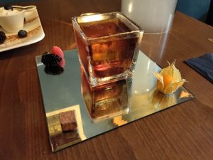 Impressive smokey cocktail at Smile Tree Cocktail Bar in Turin