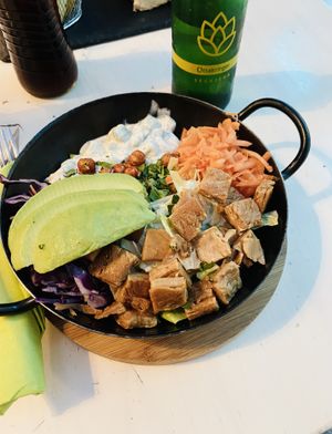 Delicious High Protein Bowl  at Veggiezz - Am Salzgriess in Vienna