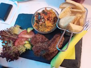 Seitan at Veggiezz - Am Salzgriess in Vienna