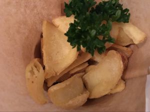 special fries -- very tasty  at Veggiezz - Am Salzgriess in Vienna