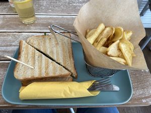 Club sandwich  at Veggiezz - Am Salzgriess in Vienna