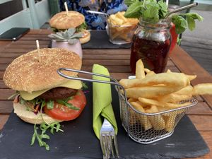   at Veggiezz - Am Salzgriess in Vienna