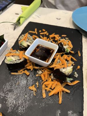 QUINOA SUSHI  at Veggiezz - Am Salzgriess in Vienna