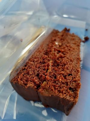 Chocolate cake. at Veggiezz - Am Salzgriess in Vienna