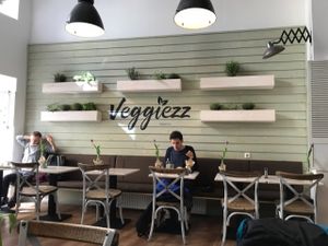 interior at Veggiezz - Am Salzgriess in Vienna