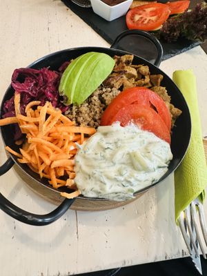   at Veggiezz - Am Salzgriess in Vienna