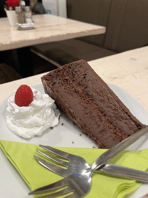 Sachertorte  at Veggiezz - Am Salzgriess in Vienna