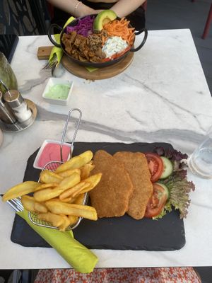   at Veggiezz - Am Salzgriess in Vienna