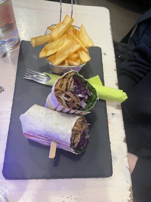 Wrap giros  at Veggiezz - Am Salzgriess in Vienna