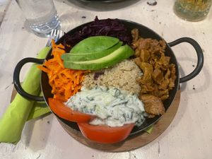 Giros bowl  at Veggiezz - Am Salzgriess in Vienna