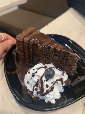 Sacher torte  at Veggiezz - Am Salzgriess in Vienna