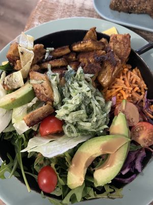 Protein bowl  at Veggiezz - Am Salzgriess in Vienna