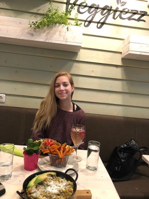 Yummiest vegan food, coziest atmosphere, friendliest staff!!!!!  at Veggiezz - Am Salzgriess in Vienna