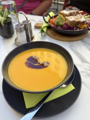 Soup!  at Veggiezz - Am Salzgriess in Vienna