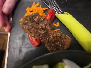 Steak at Veggiezz - Am Salzgriess in Vienna