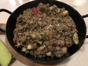 quinoa bowl at Veggiezz - Am Salzgriess in Vienna