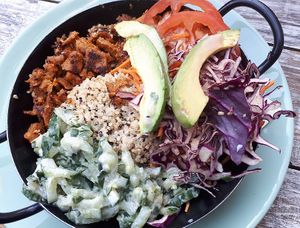 Gyros bowl. at Veggiezz - Am Salzgriess in Vienna