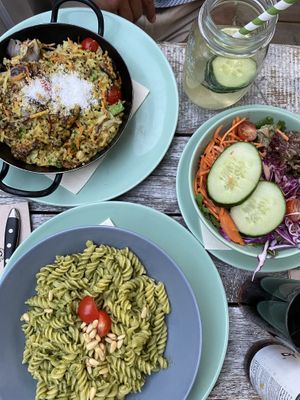 Lovely dinner  at Veggiezz - Am Salzgriess in Vienna