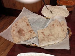 Roti at India Bhavan in Green Bay