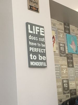 Ain’t that the truth!  at The Veggie Cafe in Ilkley