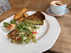   at The Veggie Cafe in Ilkley