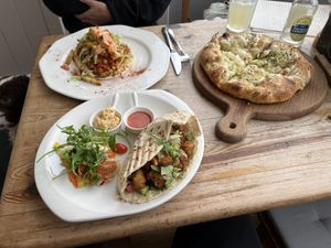   at The Veggie Cafe in Ilkley