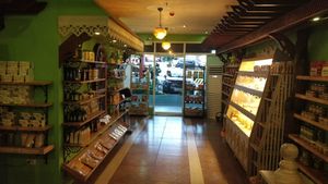 Lots of products at Buzzz Cafe in Tagbilaran