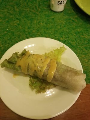 Spring roll at Buzzz Cafe in Tagbilaran