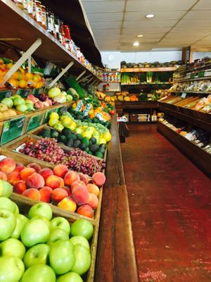 Fresh produce at Eastfield Natural Foods in Croydon