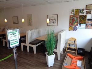 Entry and small play area. at Grazers Restaurant in Kent