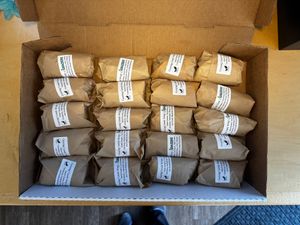 Vegan Wrap Platters at Grazers Restaurant in Kent