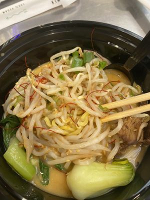 Spicy Ramen at Ramen Hood in Los Angeles