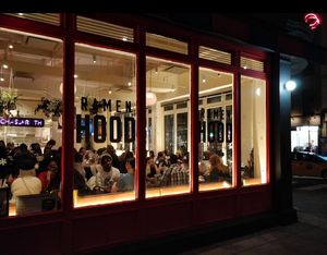 Their NYC pop-up restaurant! at Ramen Hood in Los Angeles