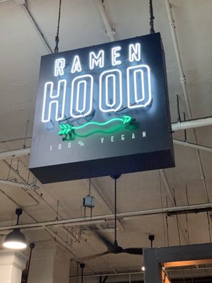   at Ramen Hood in Los Angeles