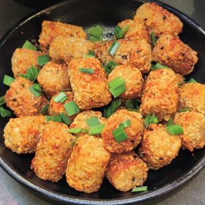 Togarashi Tater Tots 😋 at Ramen Hood in Los Angeles