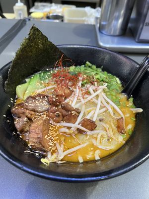   at Ramen Hood in Los Angeles