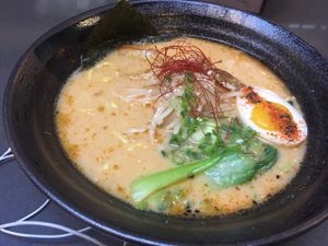 Spicy Ramen  at Ramen Hood in Los Angeles