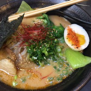   at Ramen Hood in Los Angeles