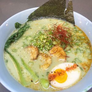Garlic Ramen at Ramen Hood in Los Angeles