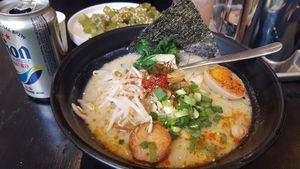  at Ramen Hood in Los Angeles