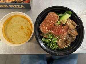   at Ramen Hood in Los Angeles